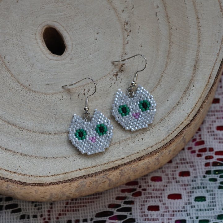 Feline Fancy Eh Cat Earrings