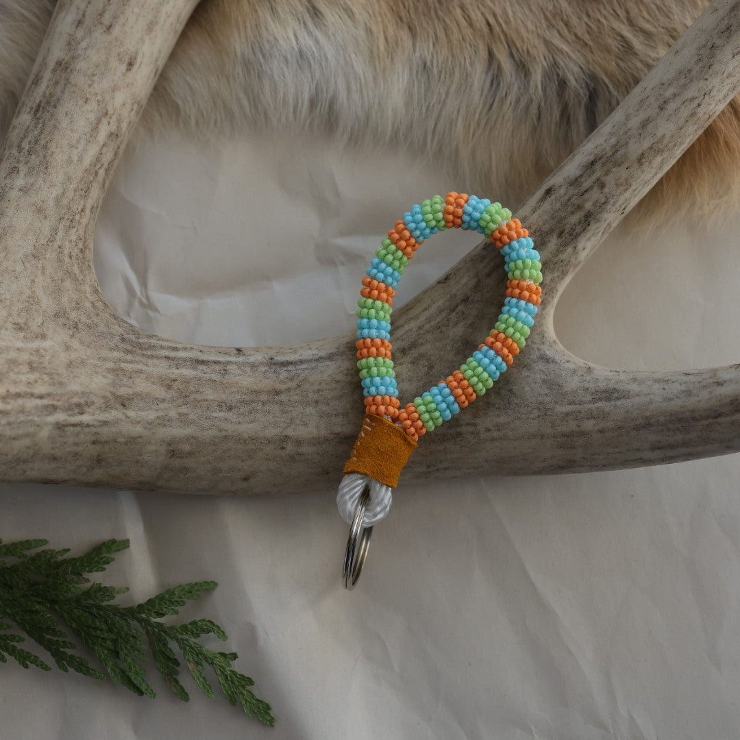 Keegan W. Striped Tiny Finger Lanyards
