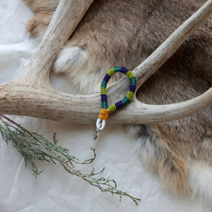 Keegan W. Striped Tiny Finger Lanyards