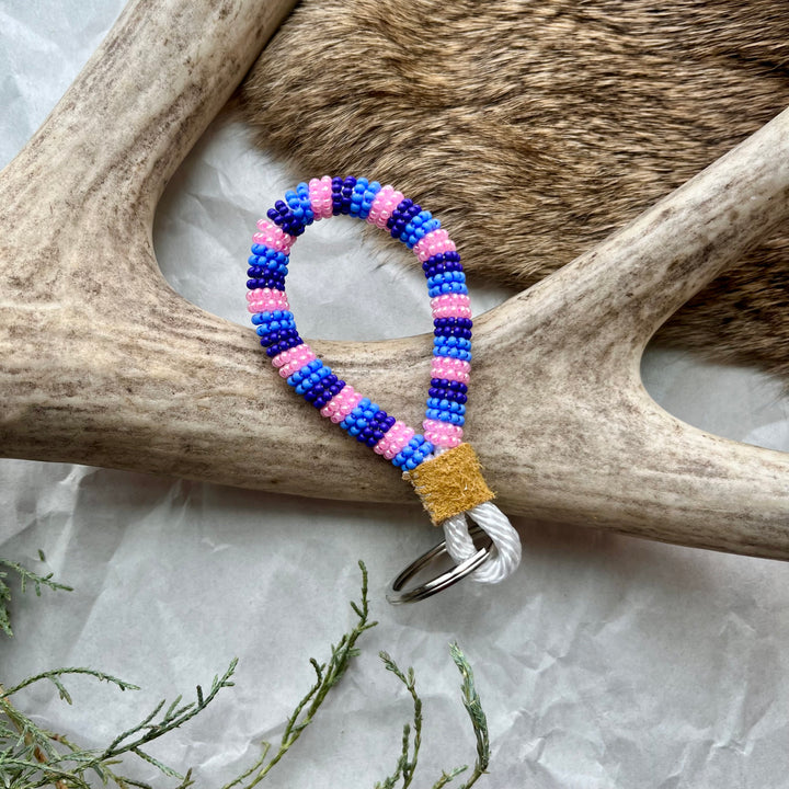 Keegan W. Striped Tiny Finger Lanyards