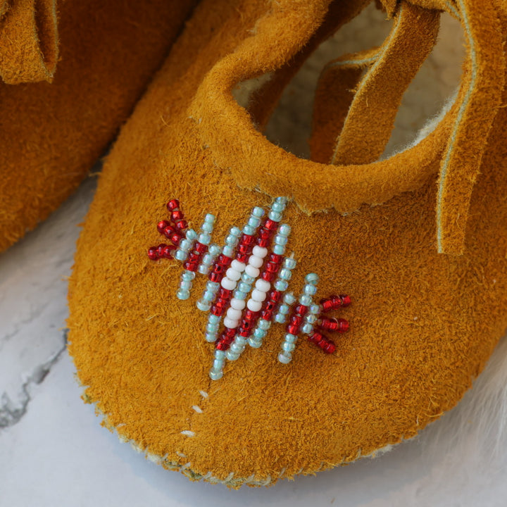 T. Sullivan Toddler Red Starburst Ballerina Slipper