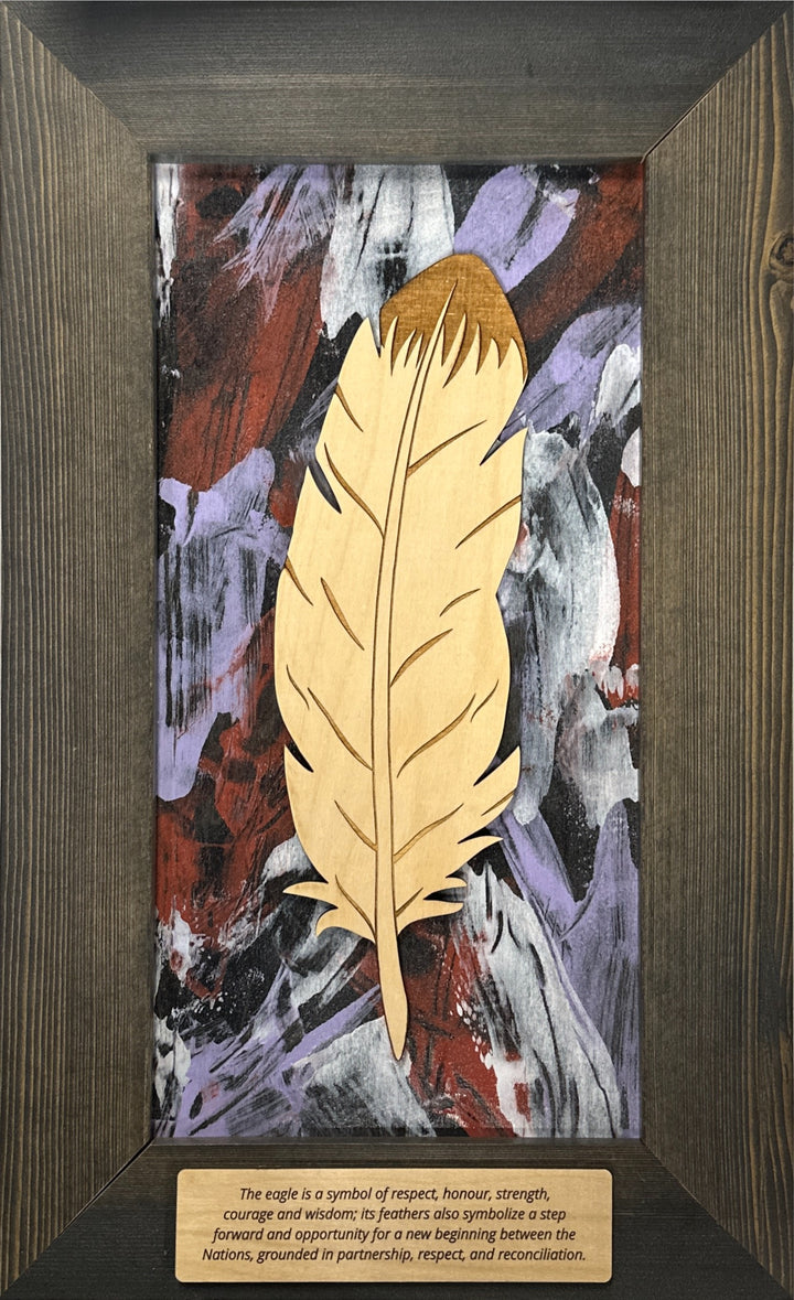 3R Innovative Imaging Eagle Feather Art