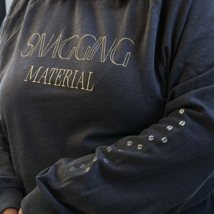 Wanuskewin Collective Snagging Material Crewneck Sweatshirt