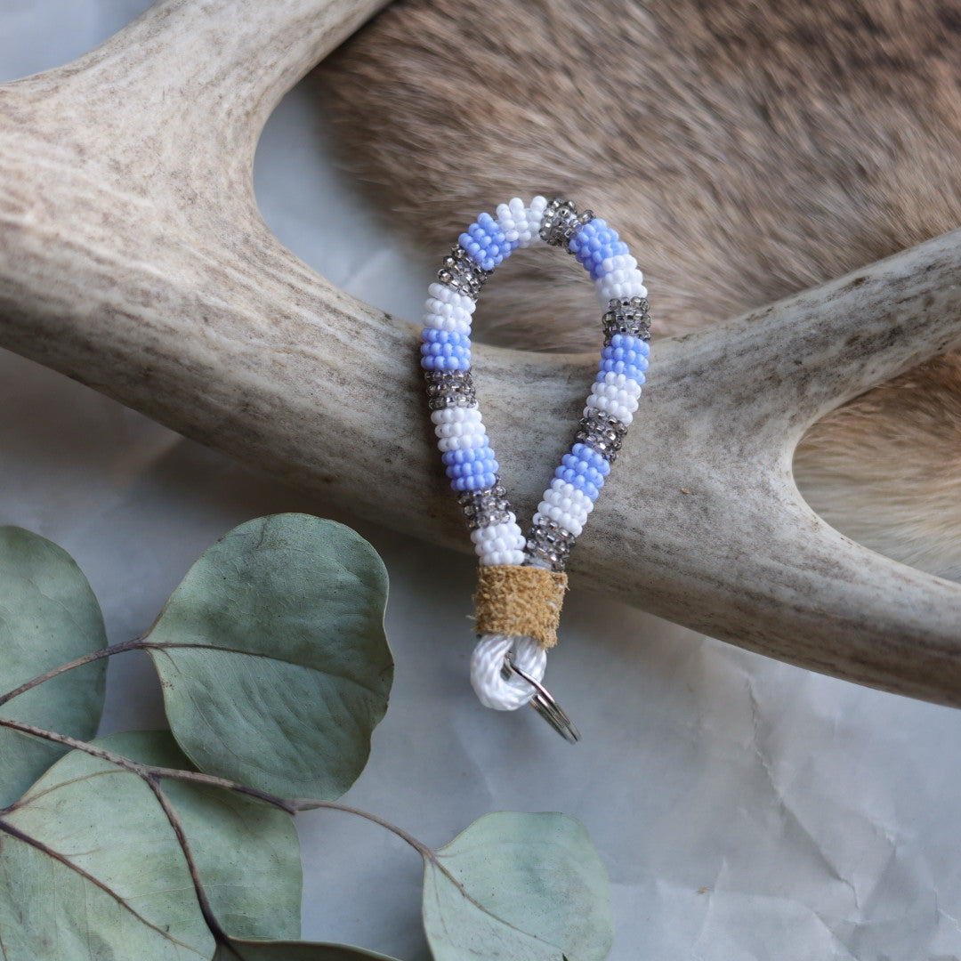 Keegan W. Striped Tiny Finger Lanyards