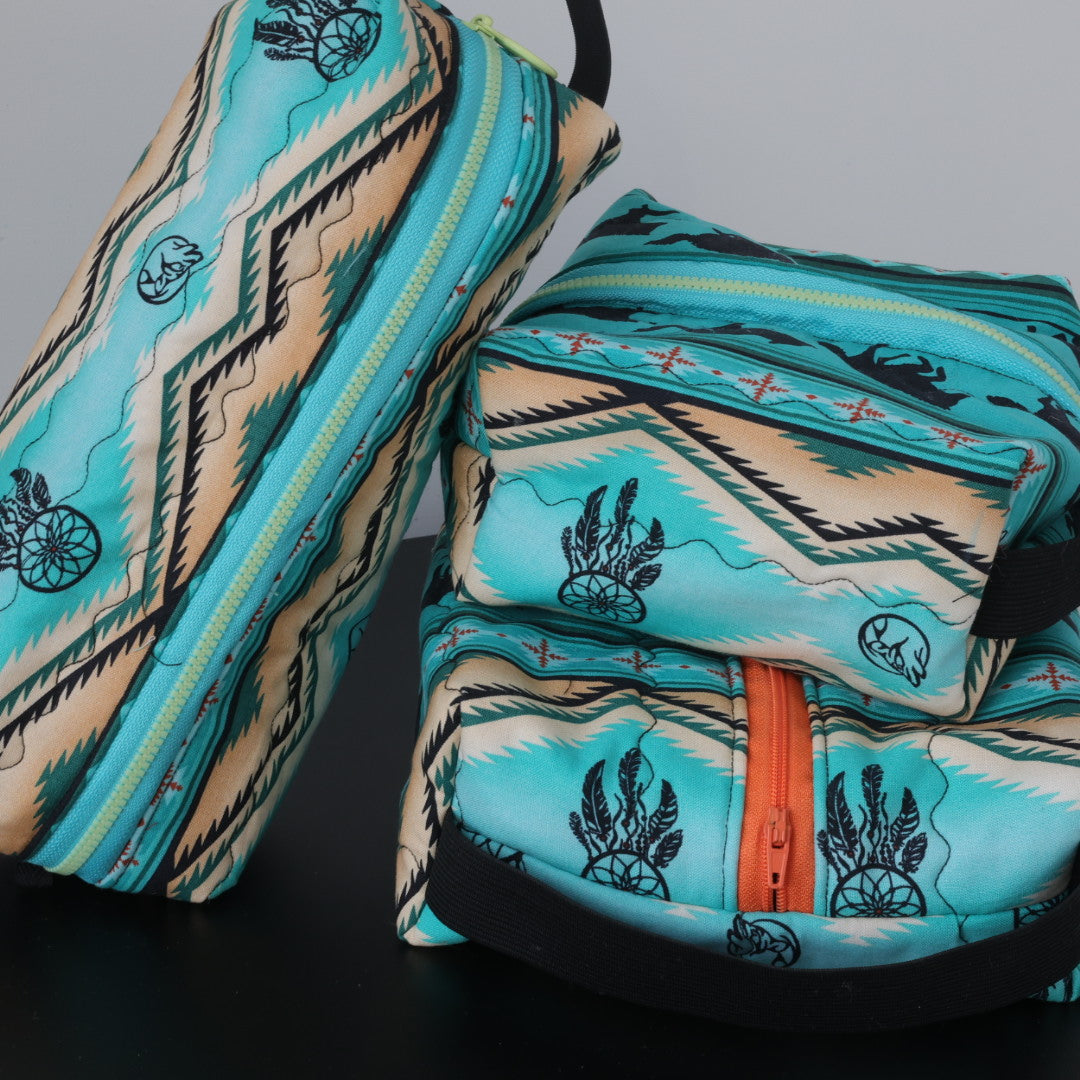 Phoenyx Designs Wolves Cosmetic Bags