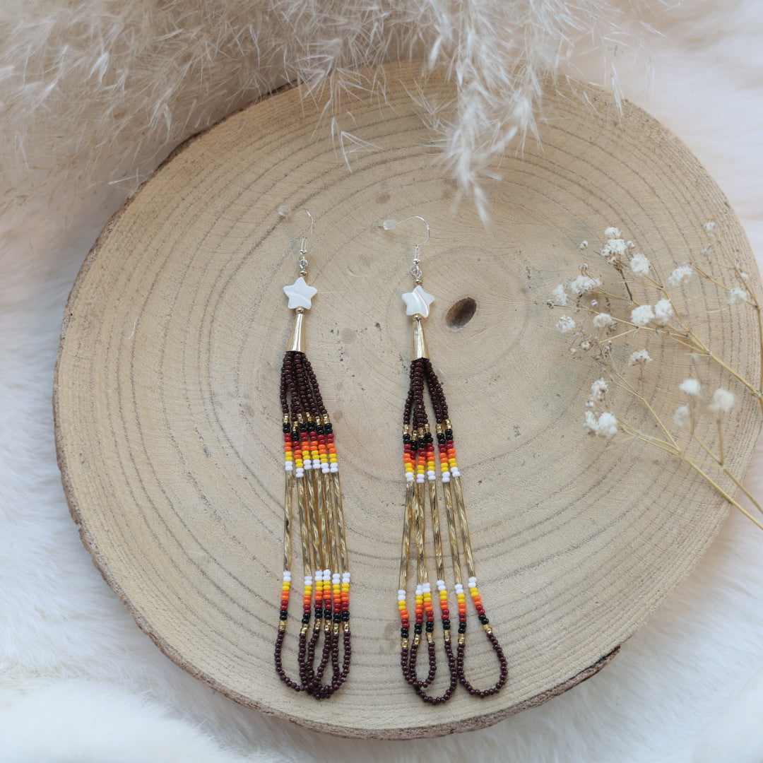Sophie's Creations Looped Fringe Earrings