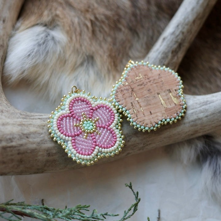 Keegan W. Petite Five Petal Flower Earrings