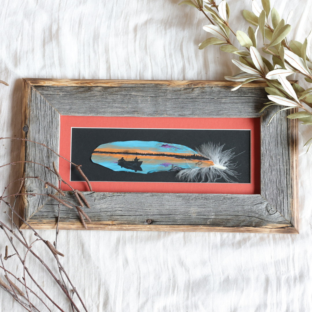 Lucille Scott Fishing Scene