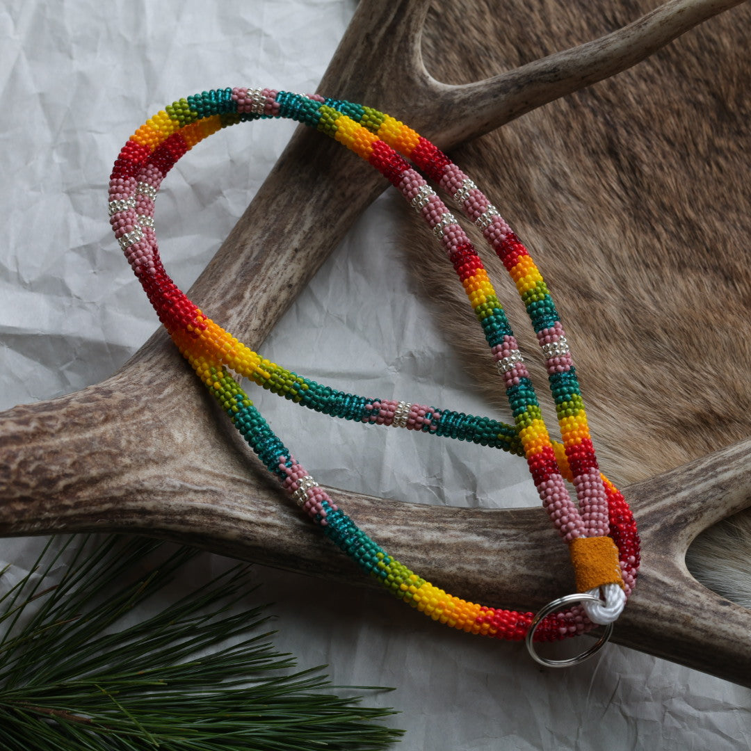 Keegan W. Beaded Neck Lanyards