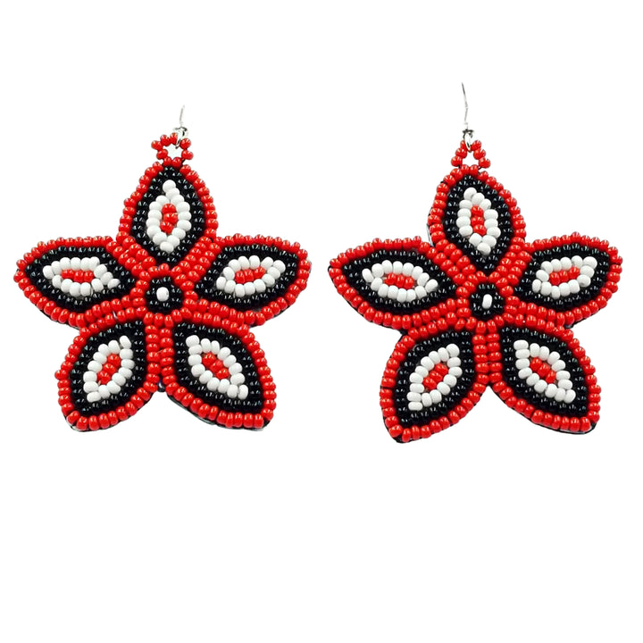 Tribal Roots Floral Medallion Earrings