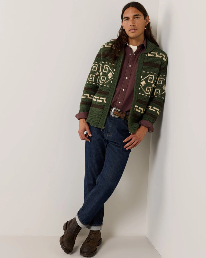 Pendleton Green Original Westerley Sweater