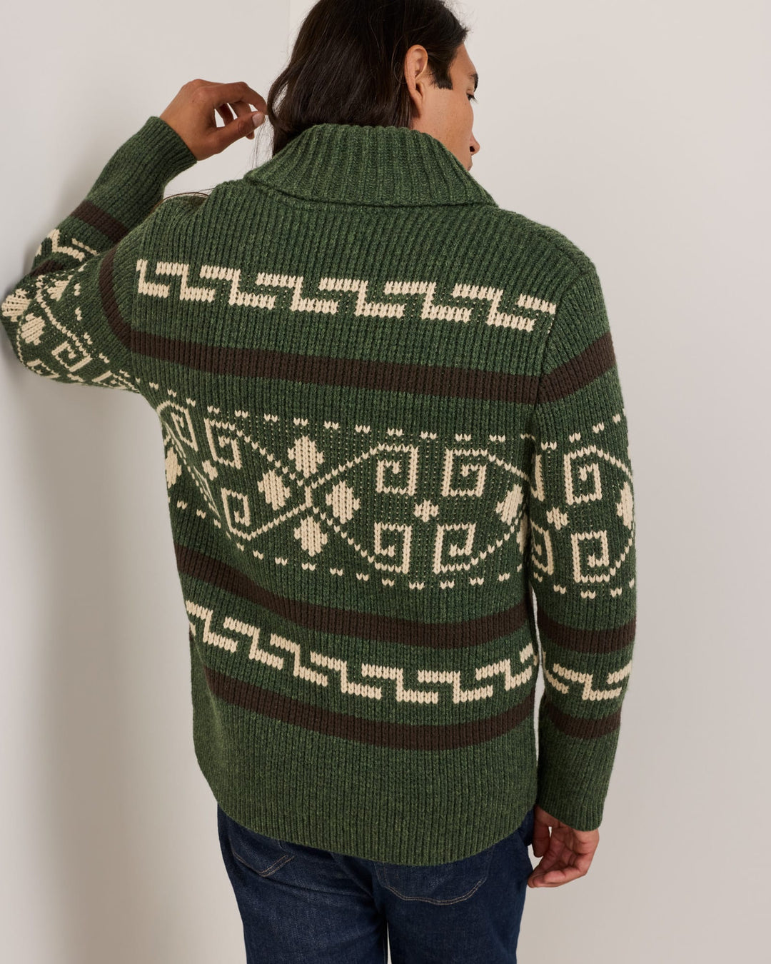 Pendleton Green Original Westerley Sweater