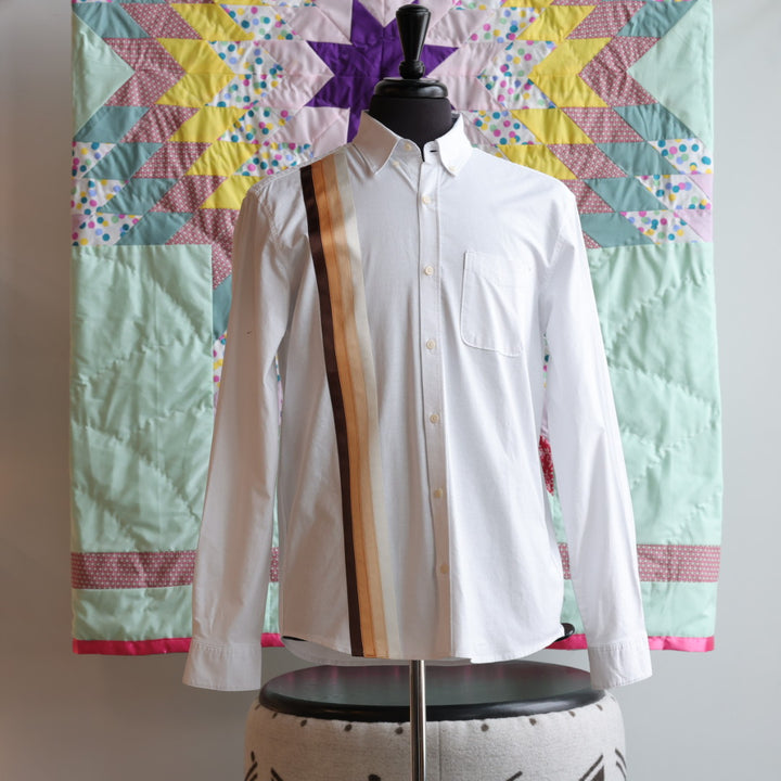Yellow Mudd Designs Brown Ribbon Shirt