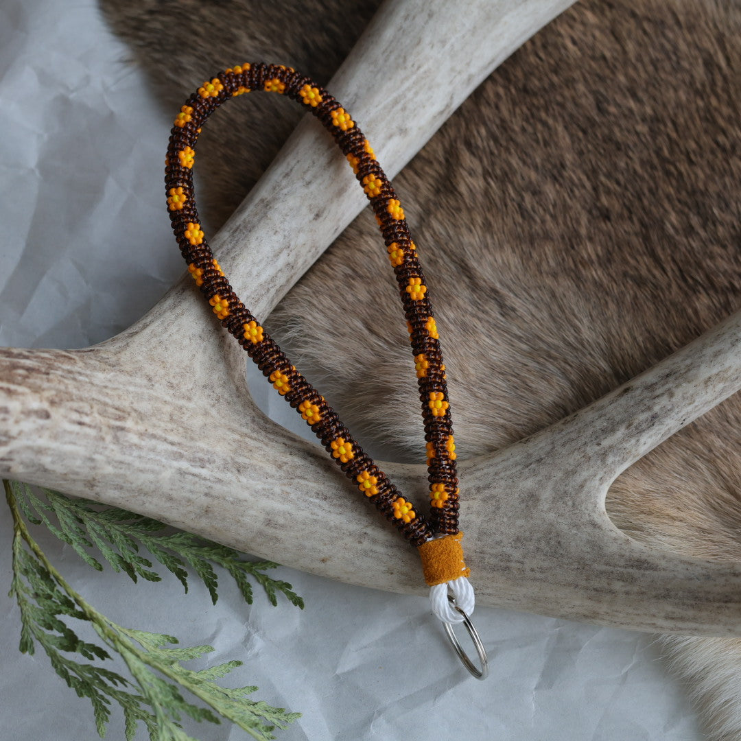 Keegan W. Floral Wrist Lanyard