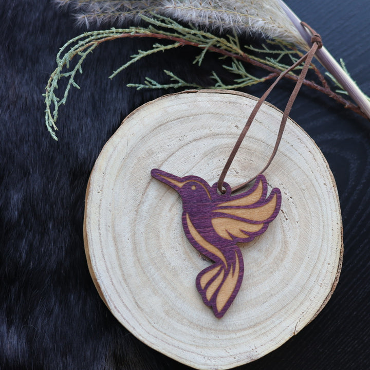 Pimâcihisowin Hummingbird Hanging Ornament