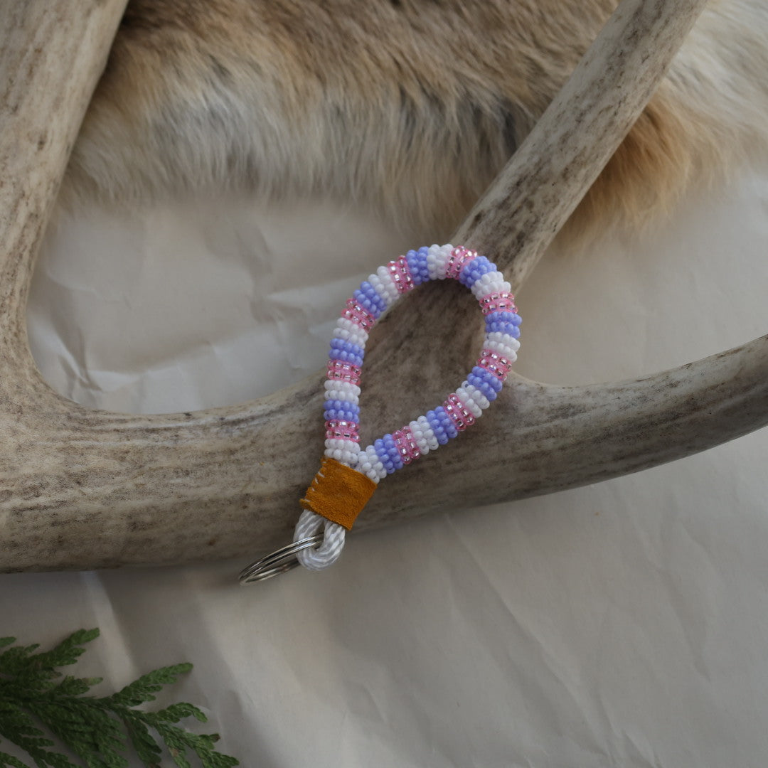 Keegan W. Striped Tiny Finger Lanyards