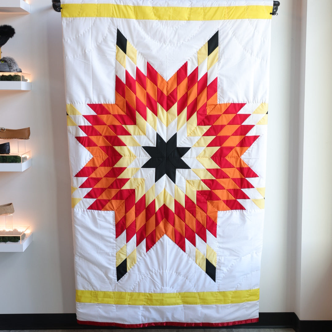 Kishey A. Fire Star Blanket