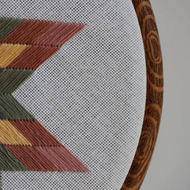 Janene A. Spring Themed Lone Star Quilt Embroidery Hoops