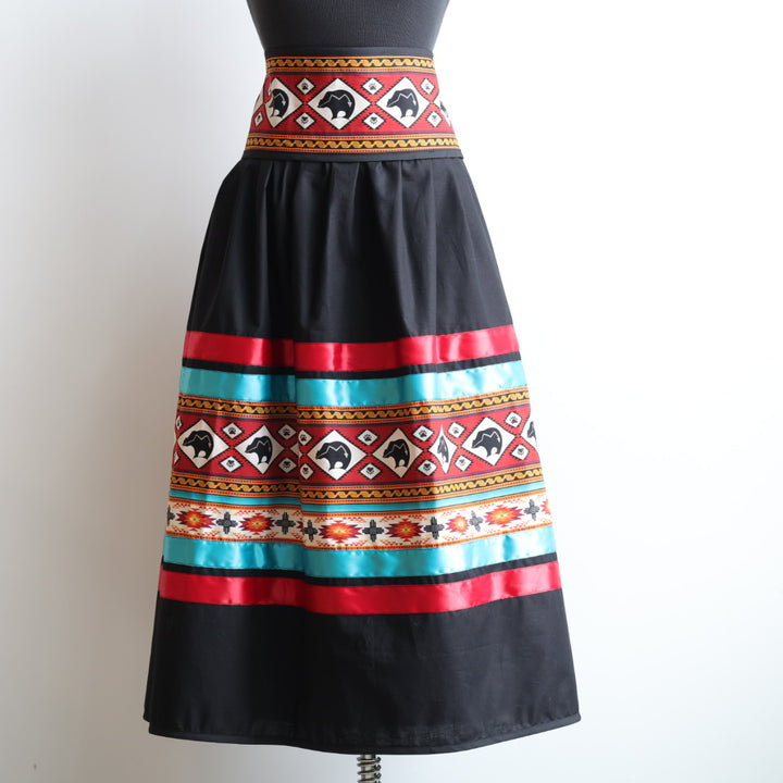 Phoenyx Designs Blue & Red Bear Ribbon Skirt & Belt