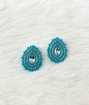Beth Rose Designs Turquoise Teardrop Earrings