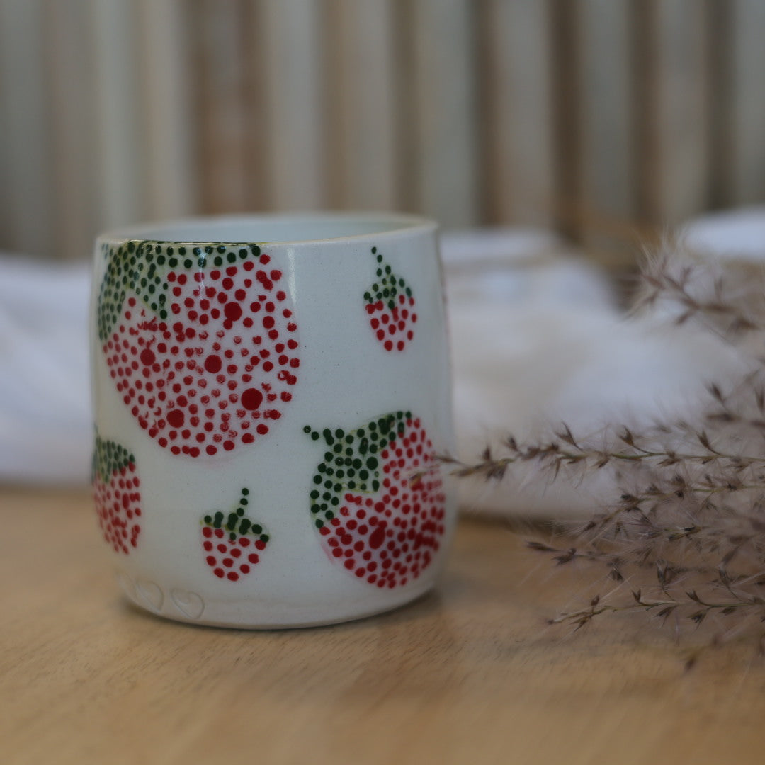 Mino Ode Designs Espresso Strawberry Cup