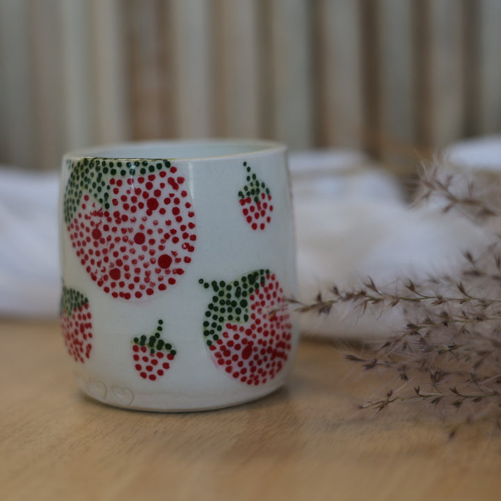 Mino Ode Designs Espresso Strawberry Cup