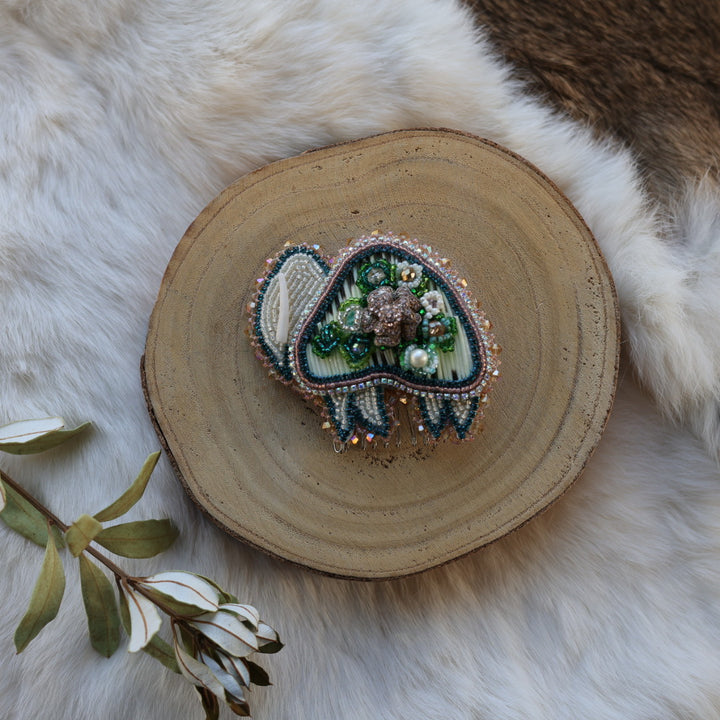 Mercedes G. Bison Hair Clip