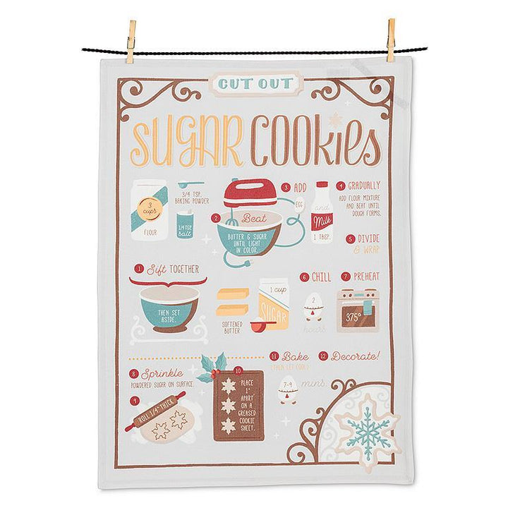 Abbott Christmas Recipe Kitchen Towel