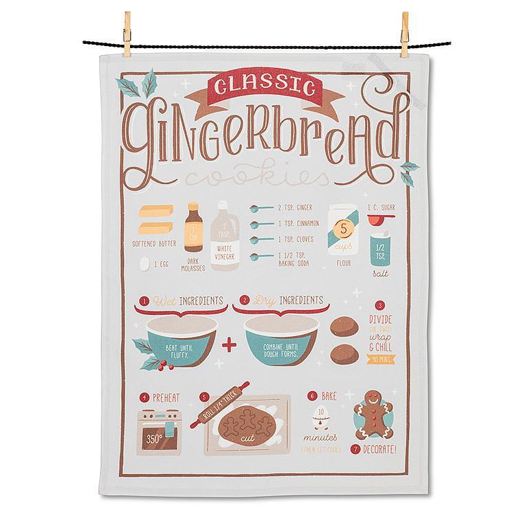 Abbott Christmas Recipe Kitchen Towel