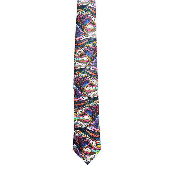 Oscardo Salmon Hunter Silk Tie