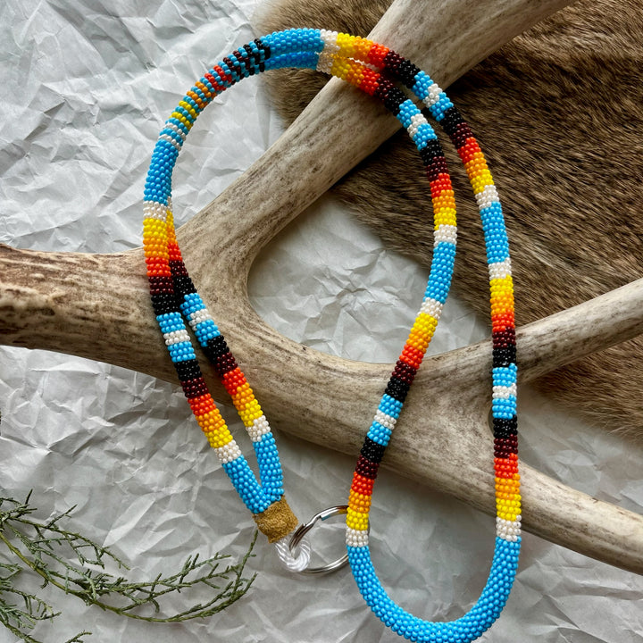 Keegan W. Beaded Neck Lanyards