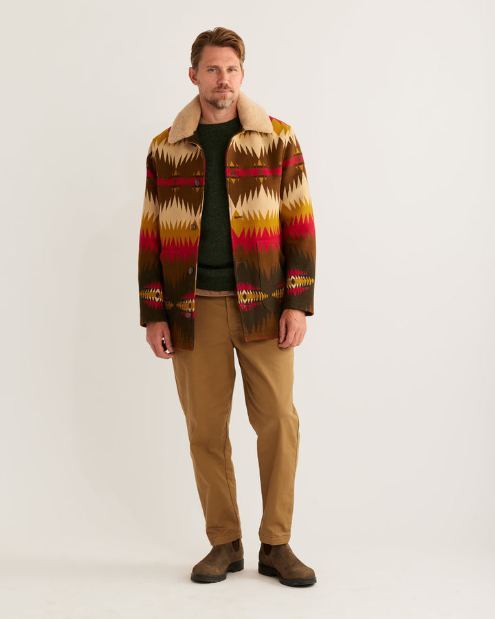 Pendleton Brownsville Coat Tye River Olive