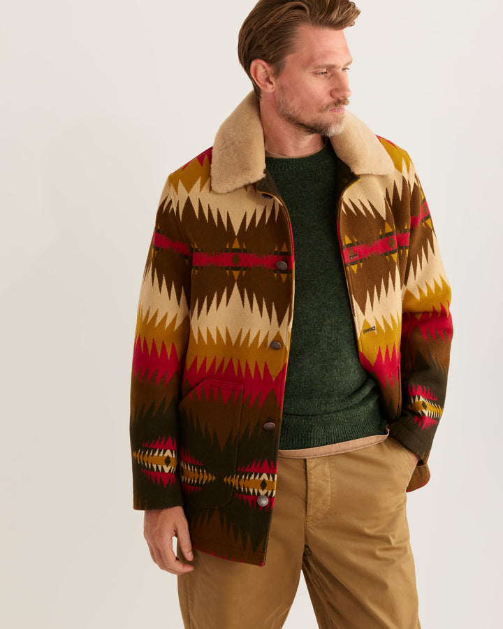 Pendleton Brownsville Coat Tye River Olive