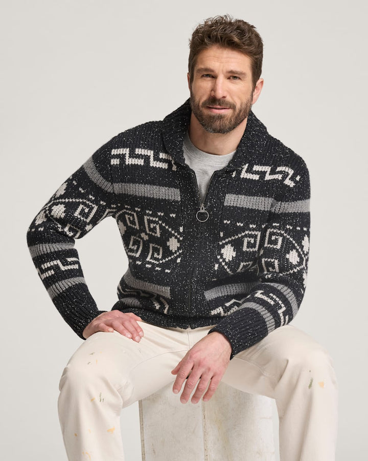 Pendleton Men's Westerley Donegal Lambswool Cardigan