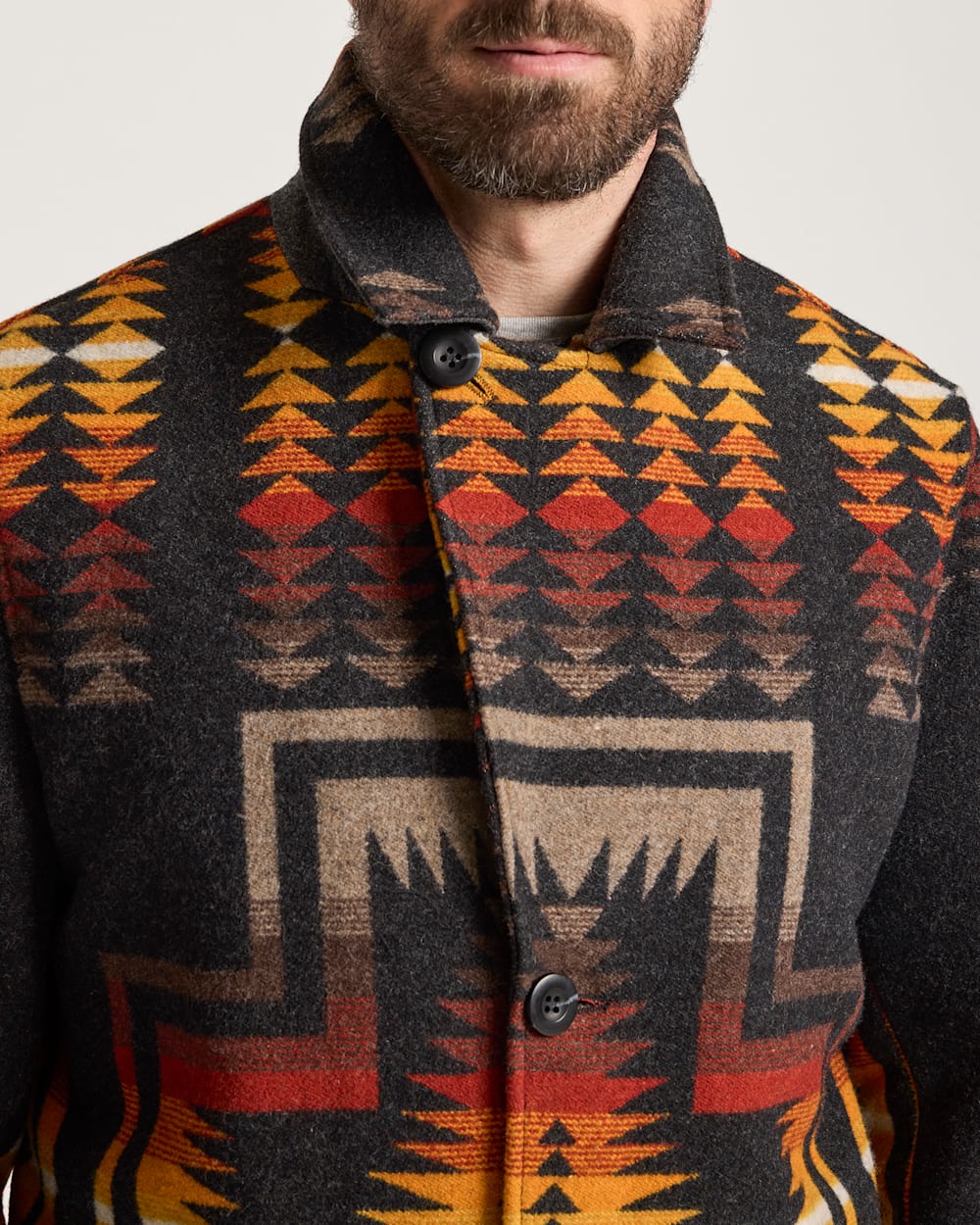Pendleton Harding Heritage Wool Overcoat