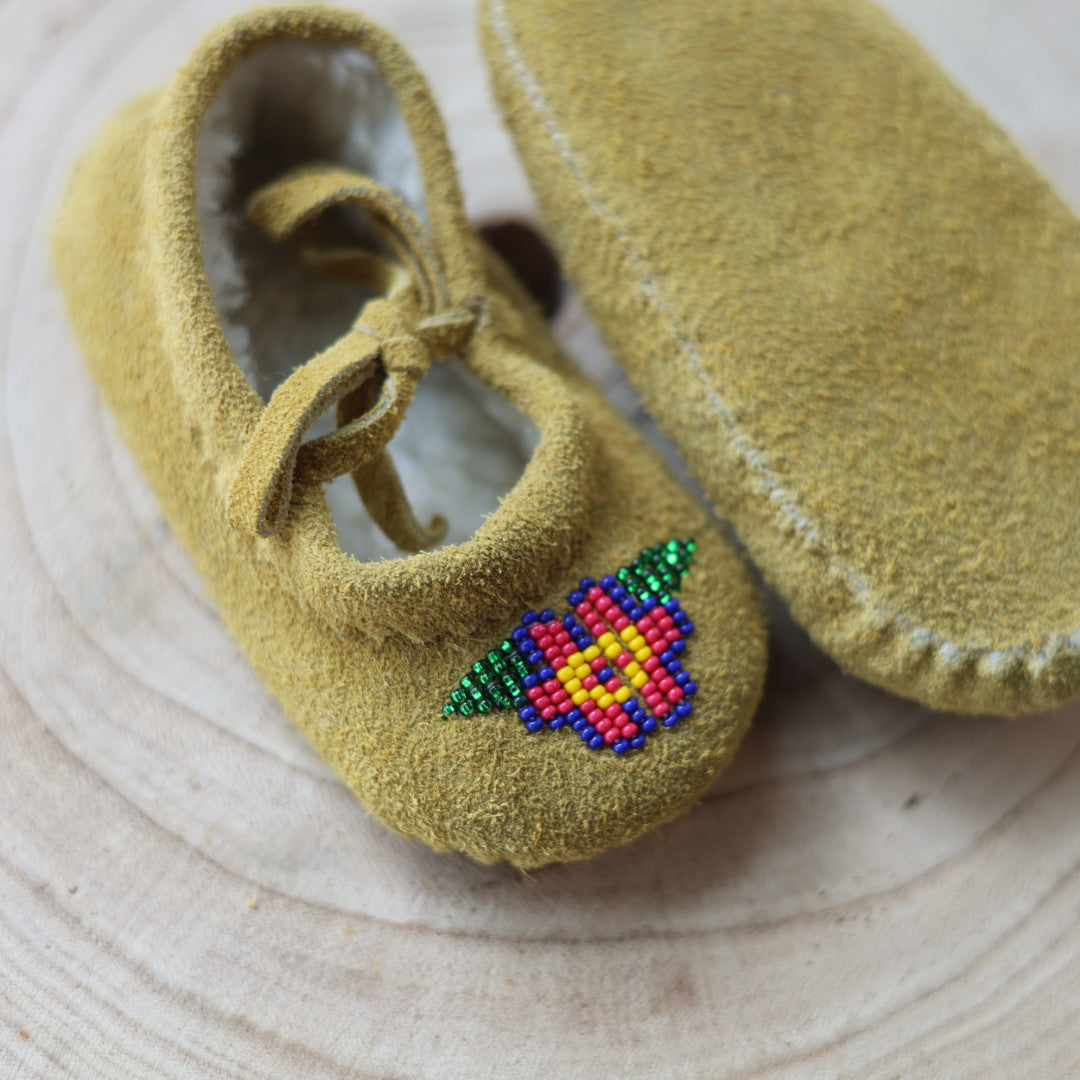 T. Sullivan Toddler Pink & Blue Flower Ballerina Slipper