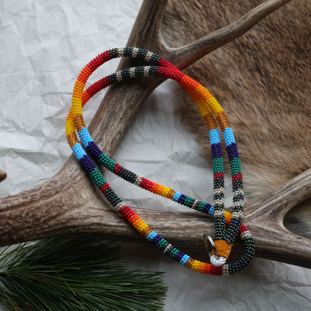 Keegan W. Beaded Neck Lanyards