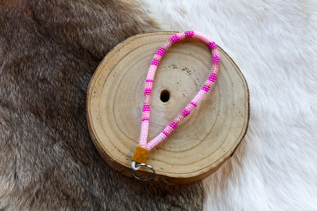 Nikki P. Beaded Wrist Lanyards