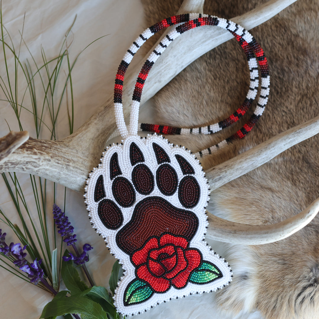 Keegan W. Bear Paw & Rose Medallion
