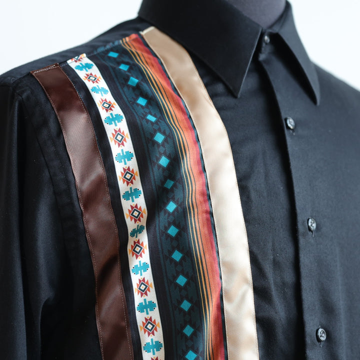 Phoenyx Designs Brown Ribbon Shirt