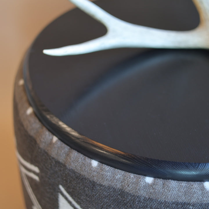 Indigo Arrows 24" Elements Drum Stools