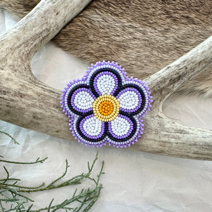 Keegan W. Beaded Flower Pins