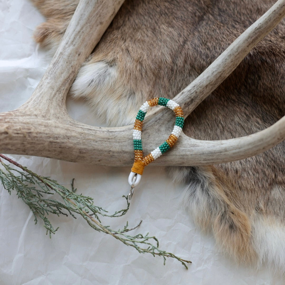 Keegan W. Striped Tiny Finger Lanyards