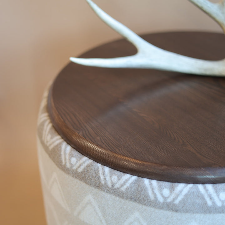 Indigo Arrows 24" Elements Drum Stools