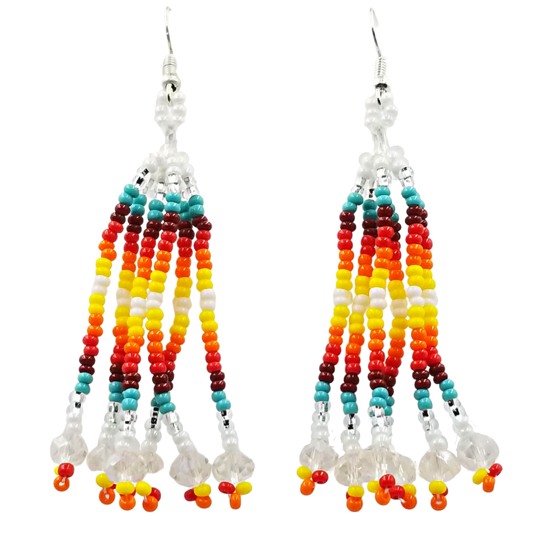 Tribal Roots 6 Fringe Earrings