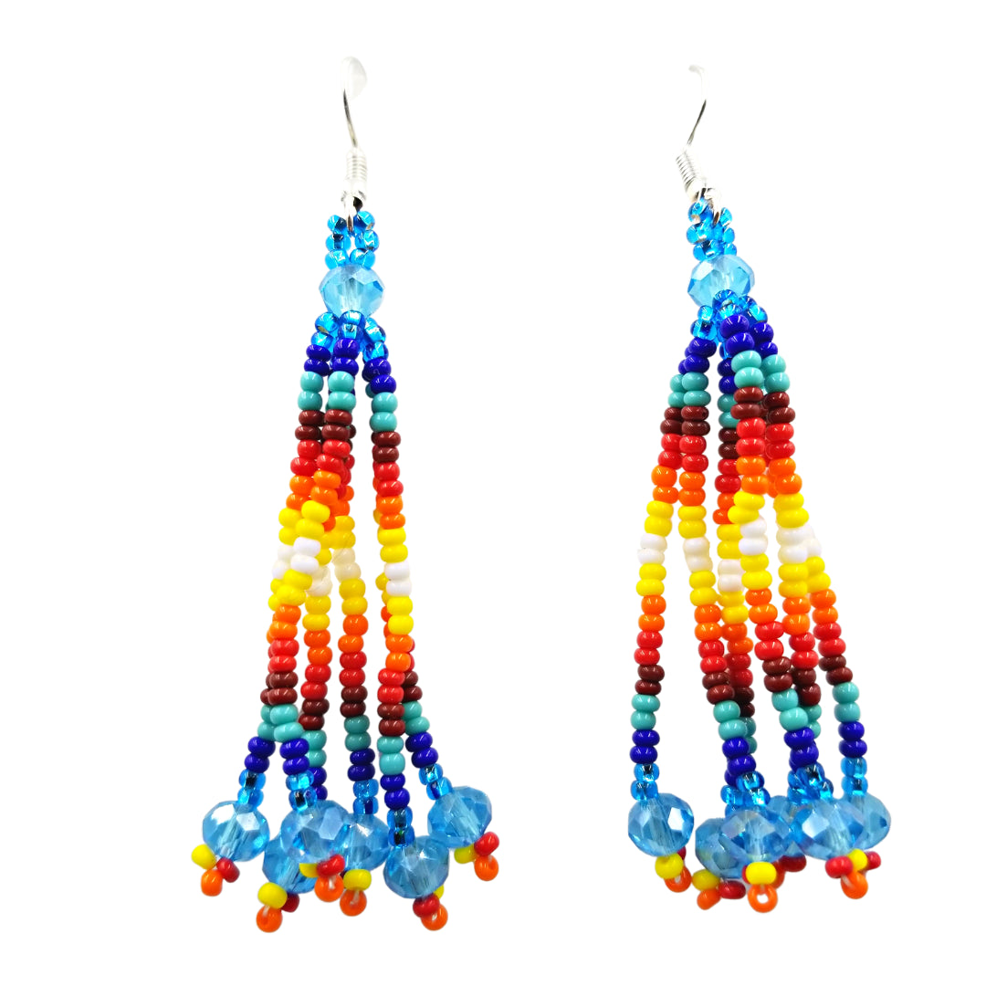 Tribal Roots 6 Fringe Earrings