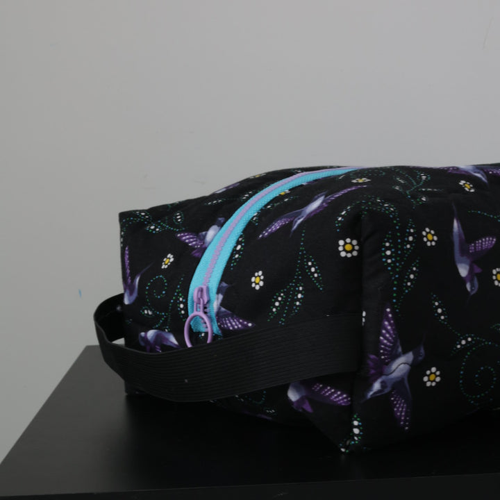 Phoenyx Designs Hummingbirds Cosmetic Bag