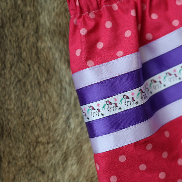 Adeline C. Unicorn Toddler Ribbon Skirt