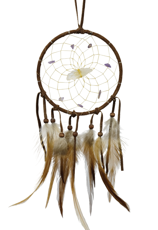 Monague 4" Vision Seeker w/Semi Precious Stones Dreamcatchers