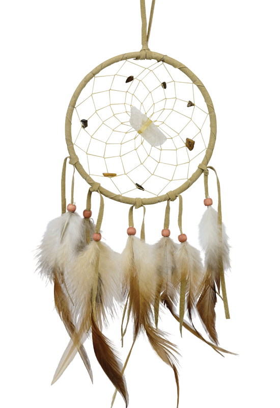 Monague 4" Vision Seeker w/Semi Precious Stones Dreamcatchers